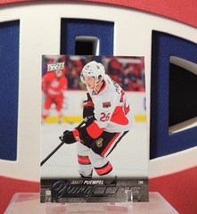 Matt puempel 2015-16 - Young Guns Rookie #215 Upper Deck series 1